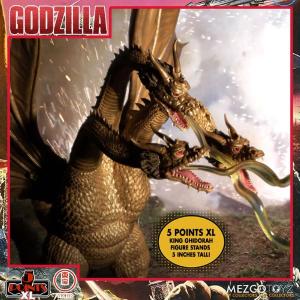 Godzilla: Destroy All Monsters 5 Points XL Deluxe Box Round 2 Mezco Toyz