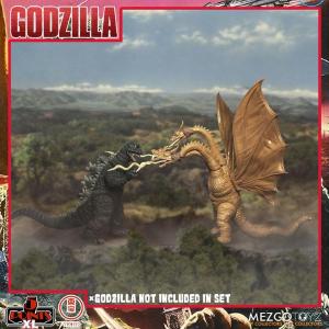 Godzilla: Destroy All Monsters 5 Points XL Deluxe Box Round 2 Mezco Toyz