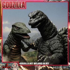 Godzilla: Destroy All Monsters 5 Points XL Deluxe Box Round 2 Mezco Toyz