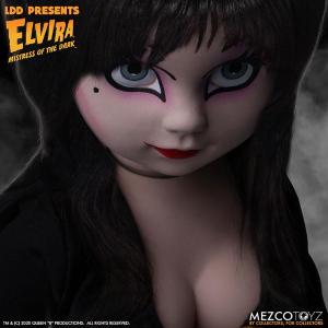 Elvira Mistress Of The Dark Living Dead Dolls Elvira Doll Mezco Toyz