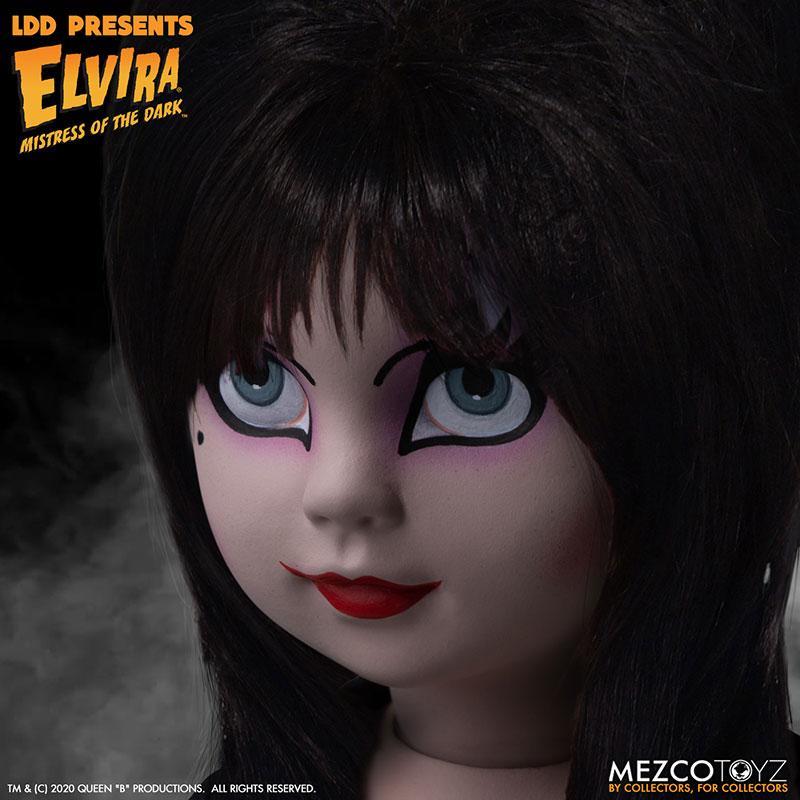 Elvira Mistress Of The Dark Living Dead Dolls Elvira Doll Mezco Toyz