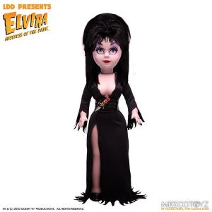 Elvira Mistress Of The Dark Living Dead Dolls Elvira Doll Mezco Toyz