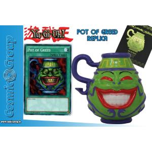 Yu-Gi-Oh! Pot Of Greed Ltd Ed. Replica Fanattik