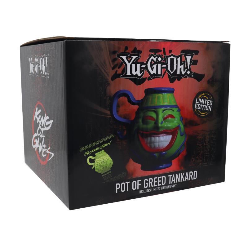 Yu-Gi-Oh! Pot Of Greed Ltd Ed. Replica Fanattik