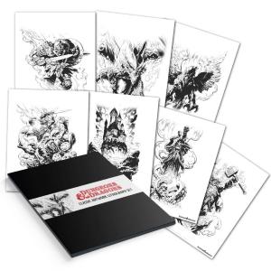 Dungeons & Dragons Lithograph Set Fanattik