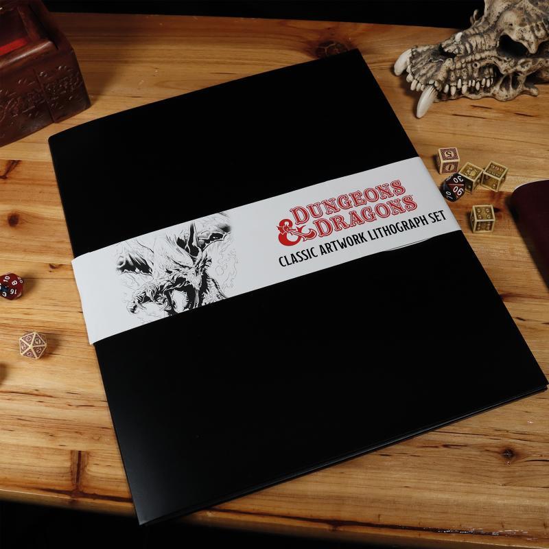 Dungeons & Dragons Lithograph Set Fanattik