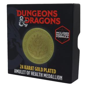 Dungeons&Dragons 24k Gold Plat.Medallion Fanattik