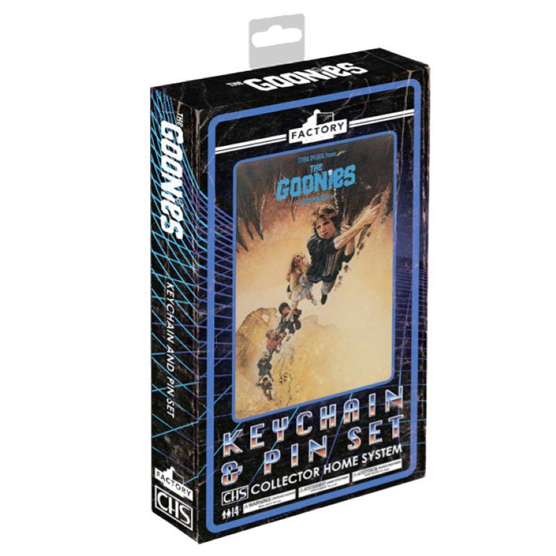 THE GOONIES CHS KEYCHAIN+PIN SET Factoy Entertainment