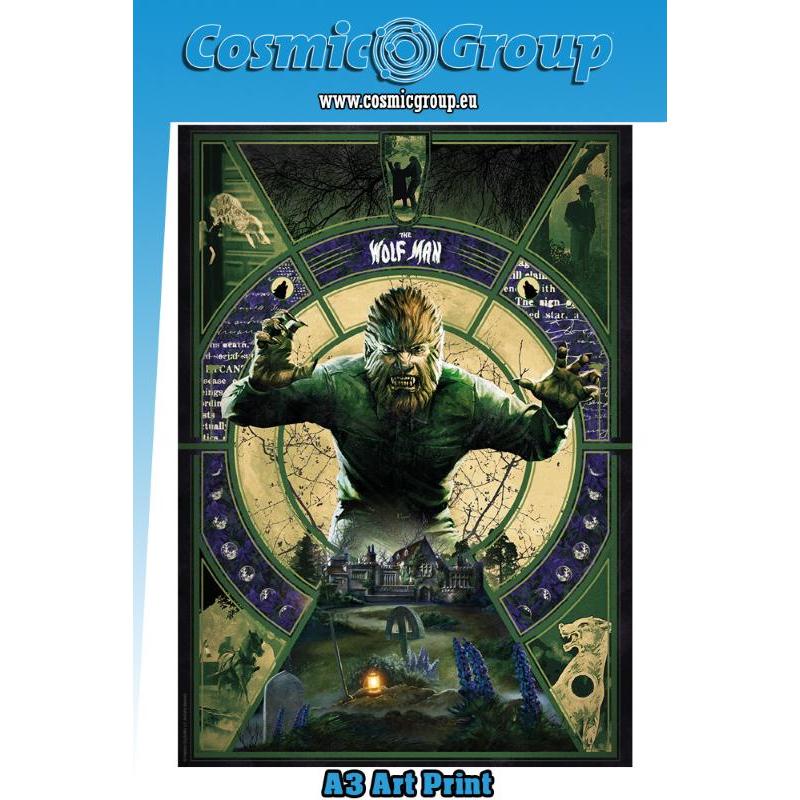 THE WOLFMAN OFFICIAL ART PRINT A3 SIZE