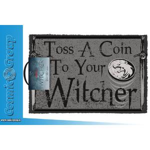 The Witcher-Toss A Coin Doormat