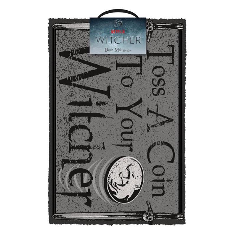 The Witcher-Toss A Coin Doormat