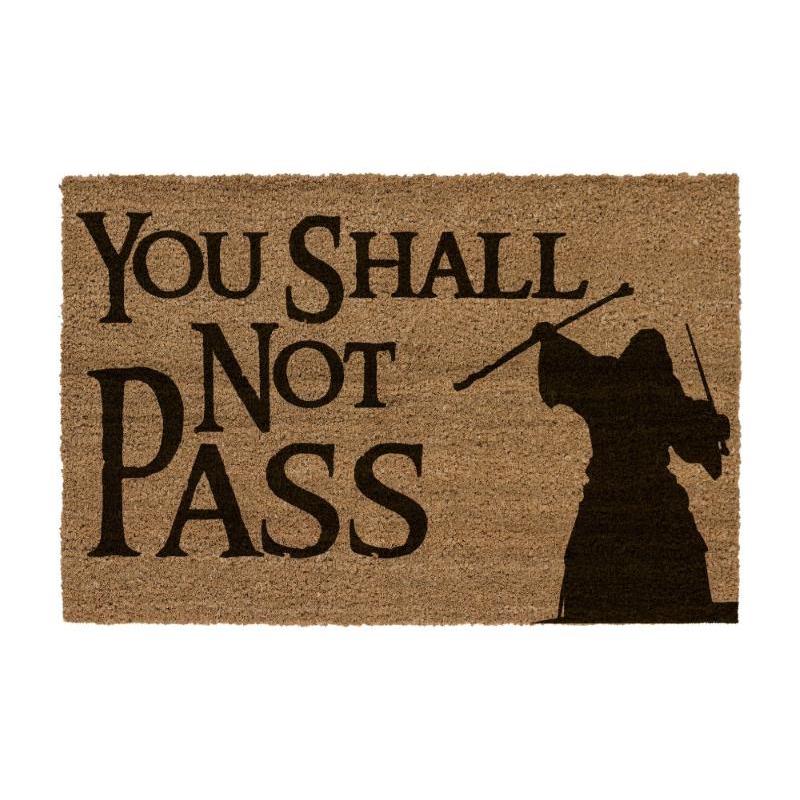LOTR YOU SHALL NOT PASS DOORMAT
