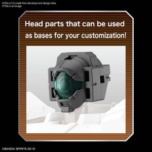 30mm Op Parts Set 6 Custom Heads A 1/144