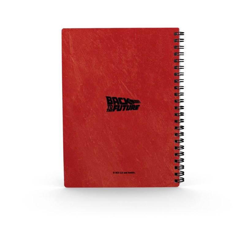 BTTF POSTER DELOREAN 3D EFFECT NOTEBOOOK