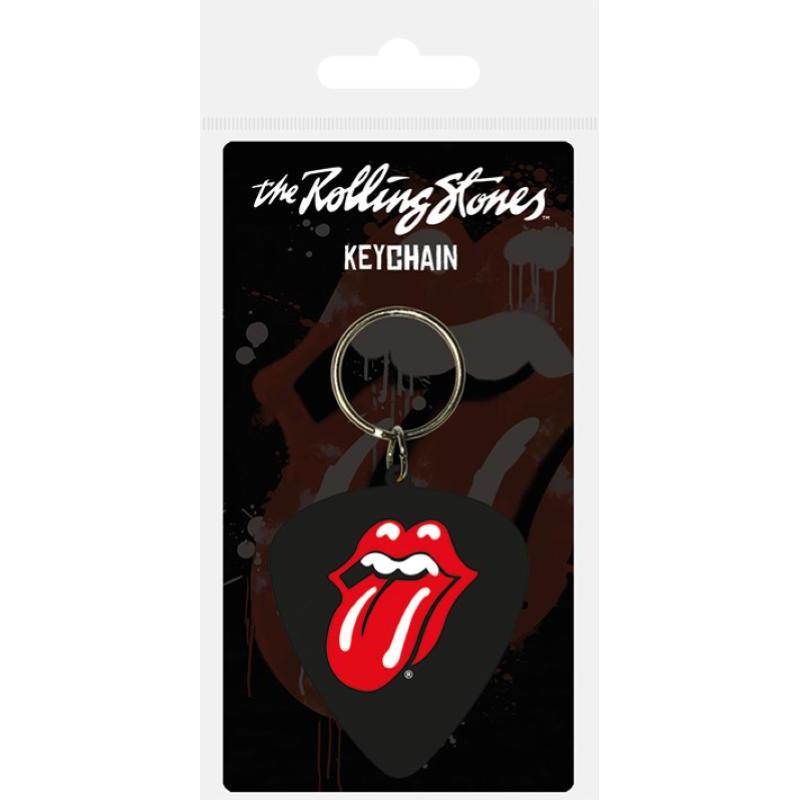 The Rolling Stones Plectrum Rub.Keychain
