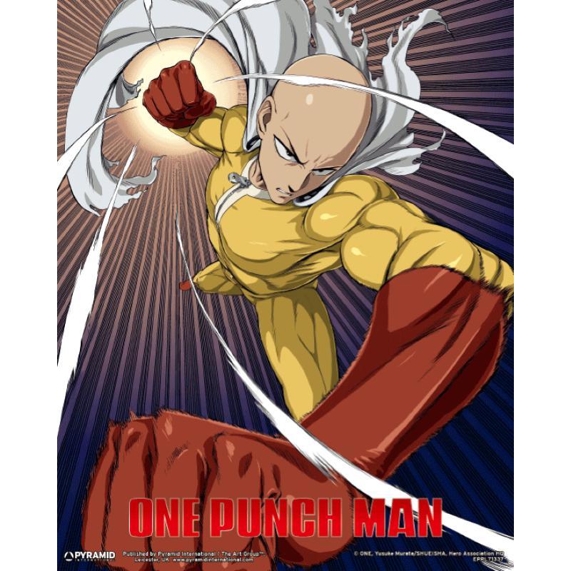 One Punch Man Poster 3d