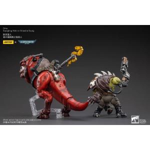 Joytoy Warhammer 40k 1/18 Orks Squighog Nob On Smasha Squig