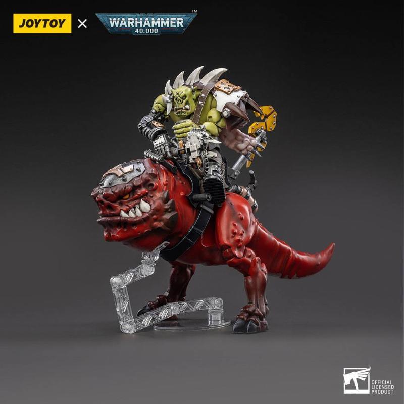 Joytoy Warhammer 40k 1/18 Orks Squighog Nob On Smasha Squig