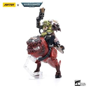 Joytoy Warhammer 40k 1/18 Orks Squighog Nob On Smasha Squig