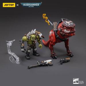 Joytoy Warhammer 40k 1/18 Orks Squighog Nob On Smasha Squig
