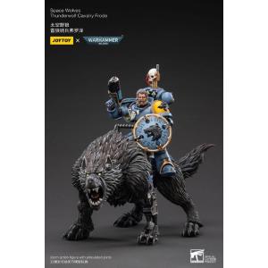 Joytoy Warhammer 40k 1/18 Space Wolves Thunderwolf Cavalry Frode