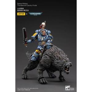 Joytoy Warhammer 40k 1/18 Space Wolves Thunderwolf Cavalry Frode