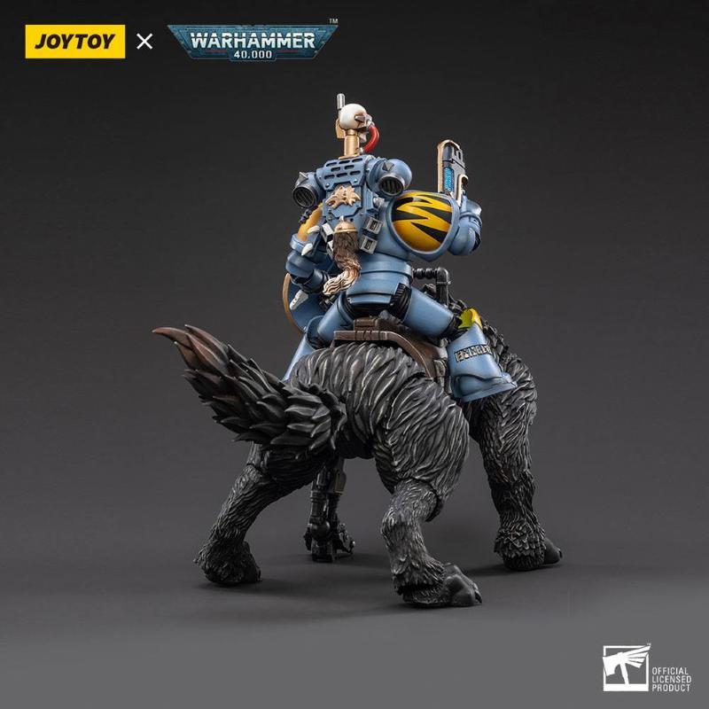 Joytoy Warhammer 40k 1/18 Space Wolves Thunderwolf Cavalry Frode