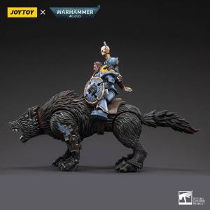 Joytoy Warhammer 40k 1/18 Space Wolves Thunderwolf Cavalry Frode