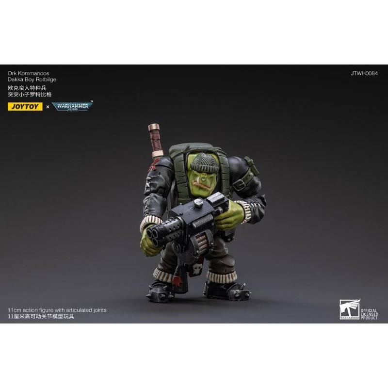 Joytoy Warhammer 40k 1/18 Ork Kommandos Dakka Boy Rotbilge