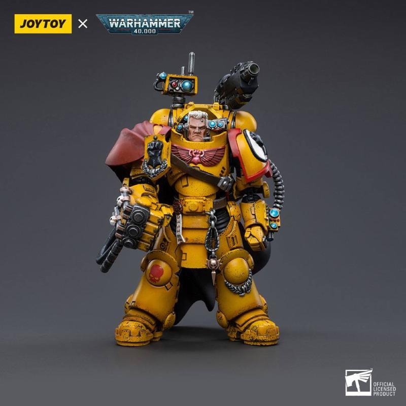 Joytoy Warhammer 40k 1/18 Imperial Fists Third Captain Tor Garadon