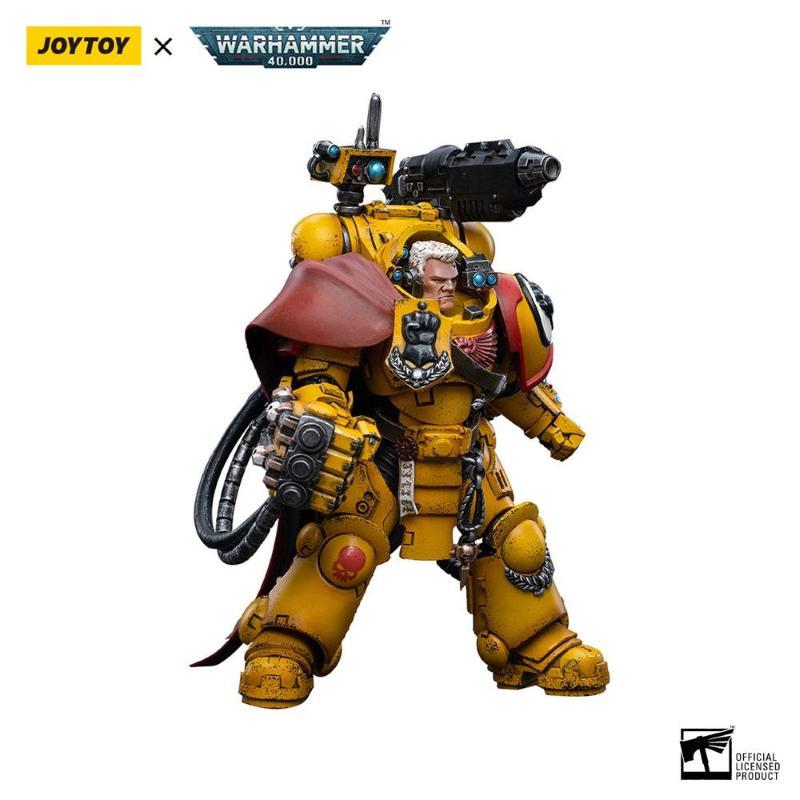 Joytoy Warhammer 40k 1/18 Imperial Fists Third Captain Tor Garadon