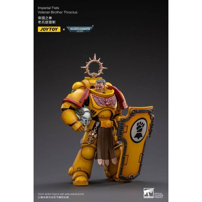 Joytoy Warhammer 40k 1/18 Imperial Fists Veteran Brother Thracius