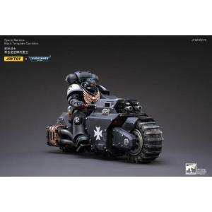 Joytoy Warhammer 40k Vehicle 1/18 Black Templars Outrider Bike