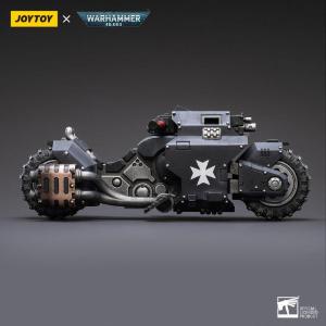 Joytoy Warhammer 40k Vehicle 1/18 Black Templars Outrider Bike