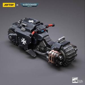 Joytoy Warhammer 40k Vehicle 1/18 Black Templars Outrider Bike