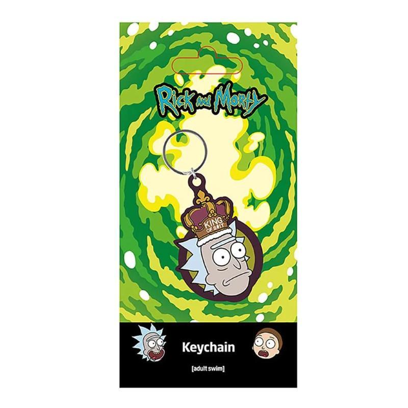 Pyramid International Keychain Rick And Morty King Of S**T