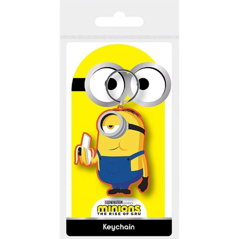 Pyramid International Portachiavi Minions Stuart Banana Rubber