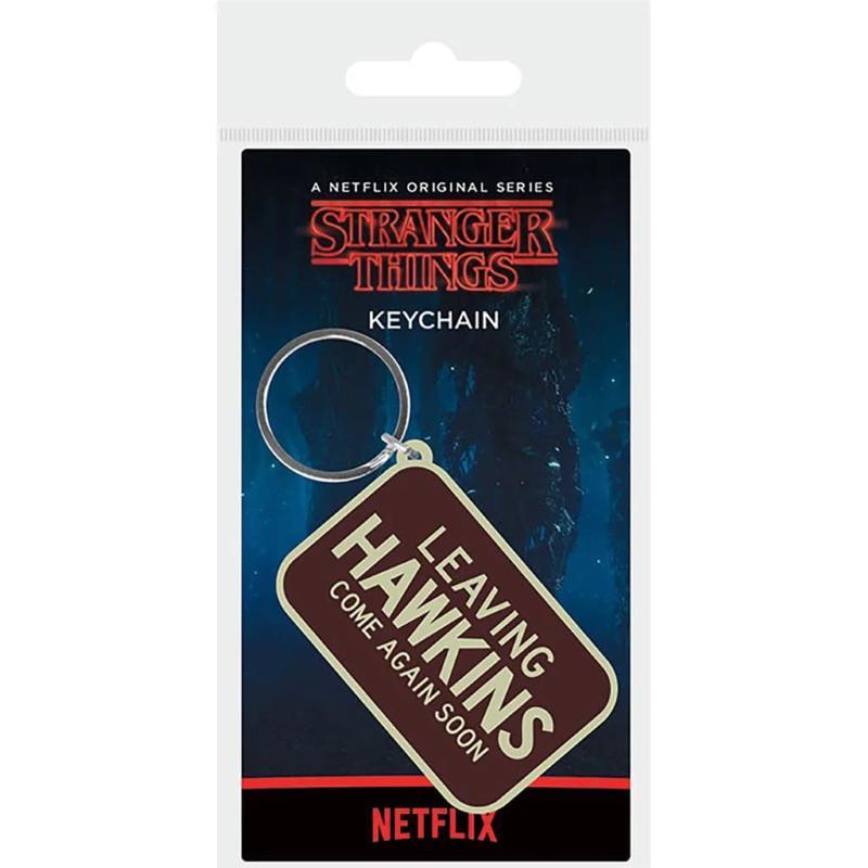 Pyramid International Keychain Stranger Things Leaving Hawkins