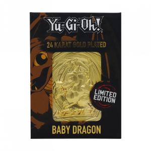 Yu-Gi-Oh!Ltd Ed 24k Gold-Baby Dragon Fanattik