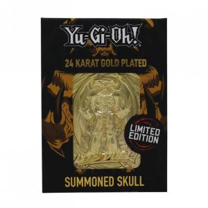 Yu-Gi-Oh!Ltd Ed 24k Gold-Summoned Skull Fanattik
