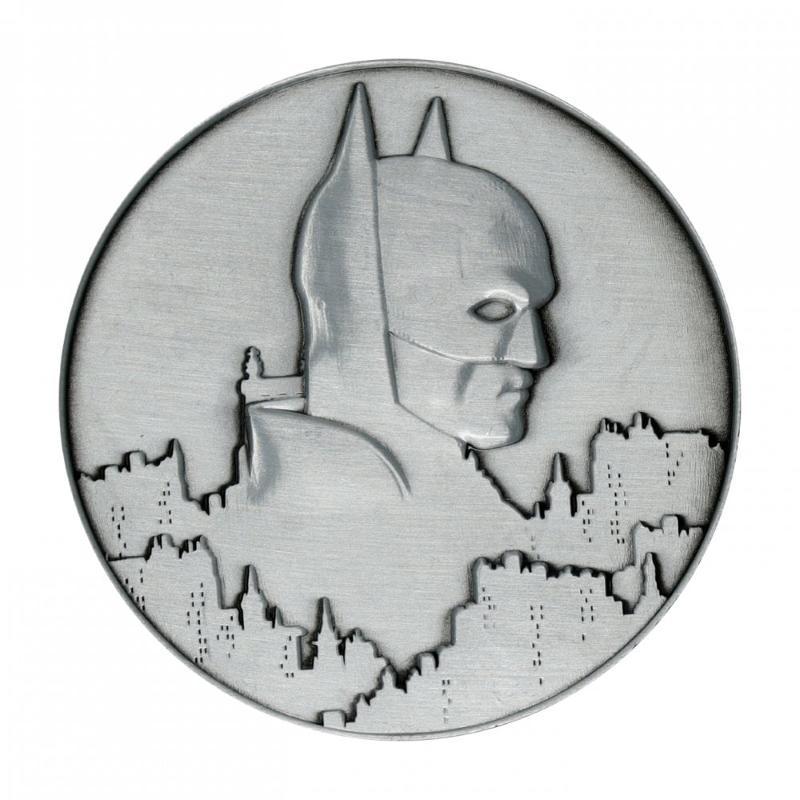 The Batman Metal Medallion Ltd Ed Fanattik