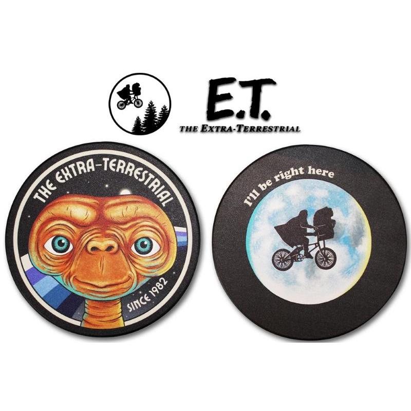 E.T. Set Of 2 Ceramic Coasters Hmb