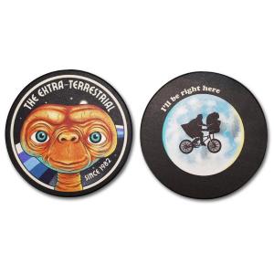 E.T. Set Of 2 Ceramic Coasters Hmb