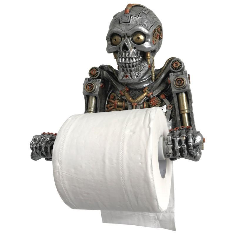 Steampunk Toilet Paper Holder NEMESIS NOW