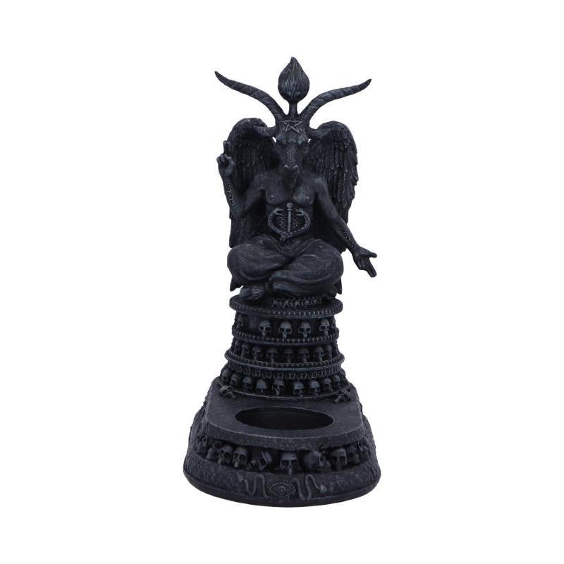 Exc Baphomet's Devotion Tea Light Holder NEMESIS NOW