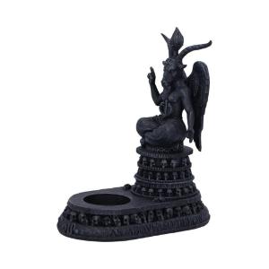 Exc Baphomet's Devotion Tea Light Holder NEMESIS NOW