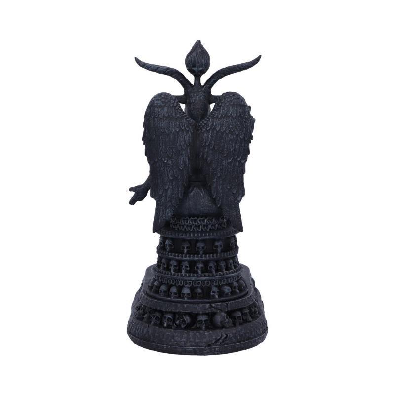 Exc Baphomet's Devotion Tea Light Holder NEMESIS NOW
