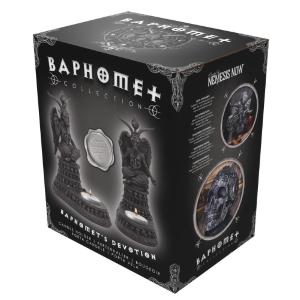 Exc Baphomet's Devotion Tea Light Holder NEMESIS NOW