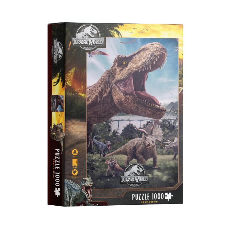 Jurassic World Poster Trex 1000pcs Puzzl SD TOYS