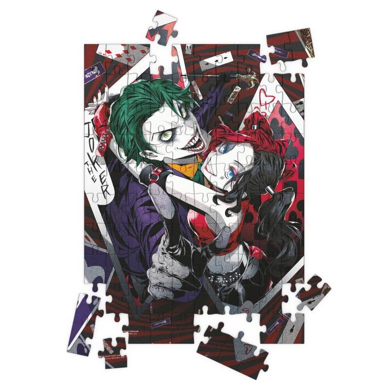 Joker&Harley Quinn Manga 3d 100 Pcs Puzz SD TOYS